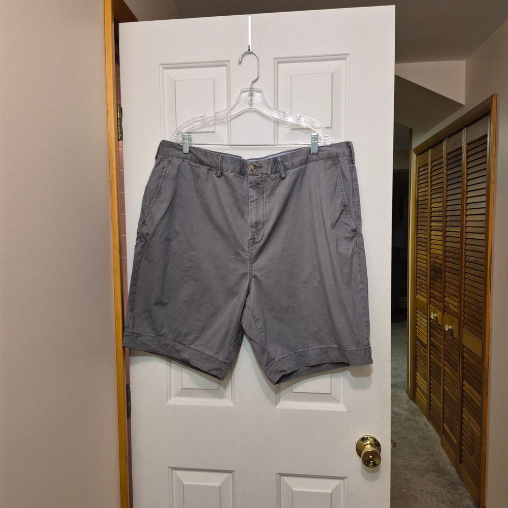 Polo Ralph Lauren Men 42 Gray The Polo Chino Classic Fit 9 Inch Inseam Shorts